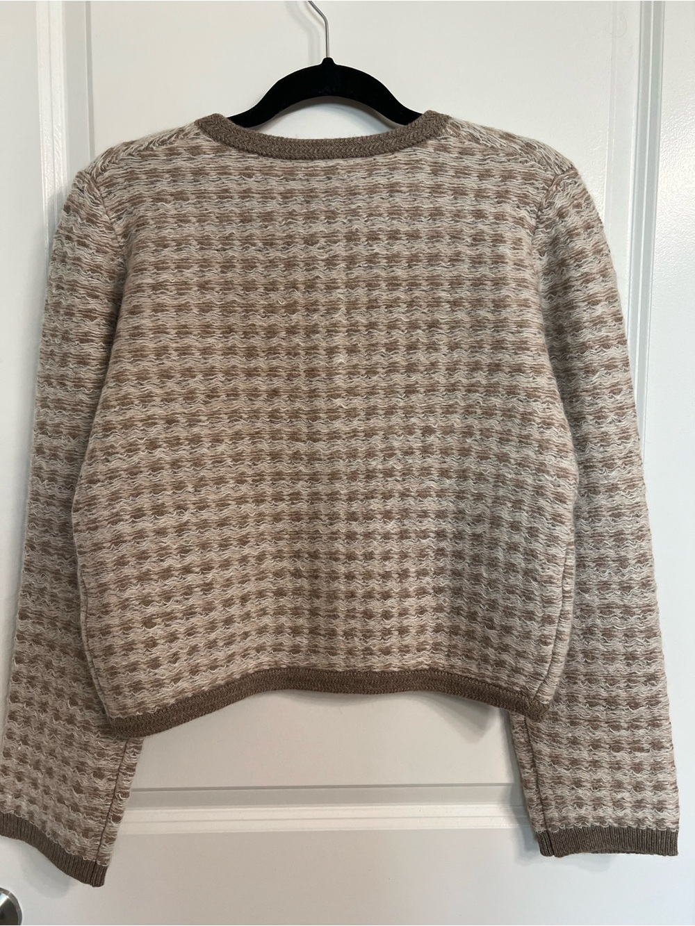 NWT Rag & Bone Robyn Cardigan Oatmeal Multi Size Small - Picture 3 of 7